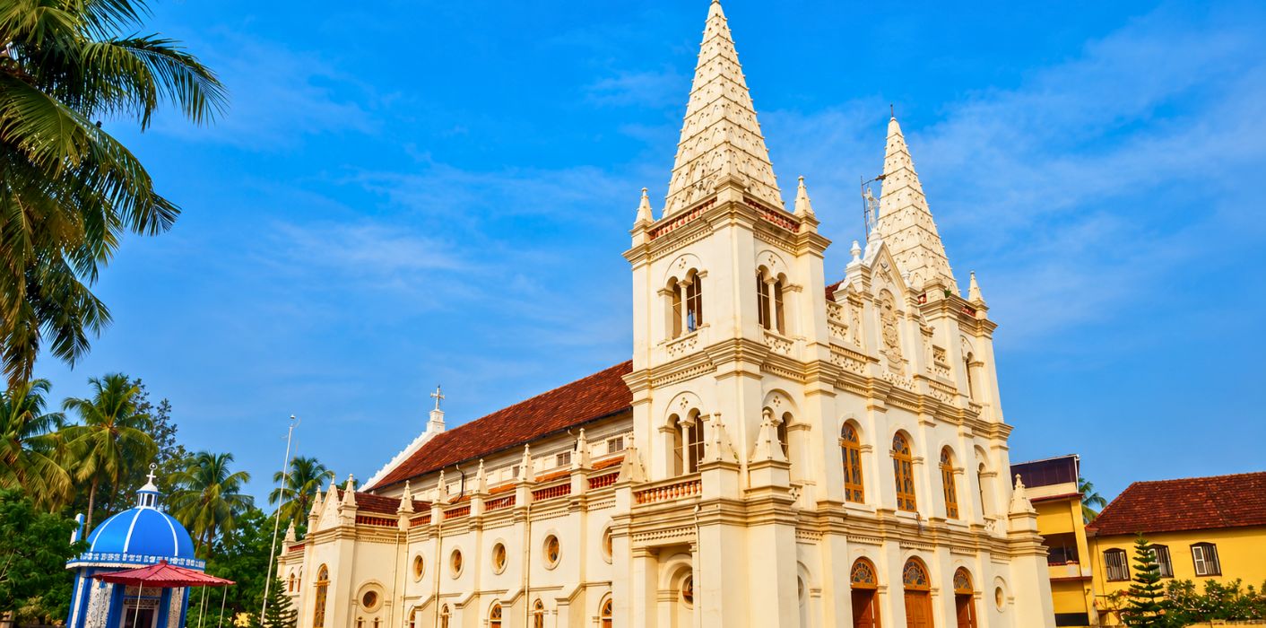 Santa Cruz Cathedral Basilica, Fort Kochi, Kerala